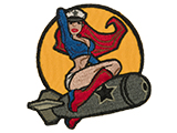 Mil-Spec Monkey Pin-up Girl #1 Morale Patch (Color: Full Color)