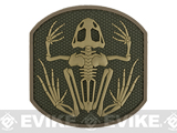 Mil-Spec Monkey Skull Frog PVC Morale Patch (Color: Multicam)