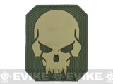 Mil-Spec Monkey Pirate Skull - Large PVC Morale Patch (Color: Multicam)