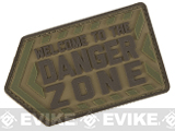 Mil-Spec Monkey Danger Zone PVC Morale Patch (Color: Multicam)