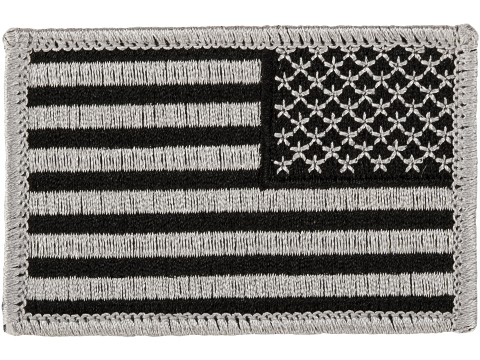 Matrix Hook and Loop U.S. IFF Flag Patch (Color: SWAT/ Reversed)