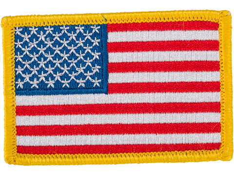 Matrix Hook and Loop U.S. IFF Flag Patch (Color: Full Color / Regular)