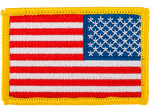 Matrix Hook and Loop U.S. IFF Flag Patch (Color: Full Color / Reversed)