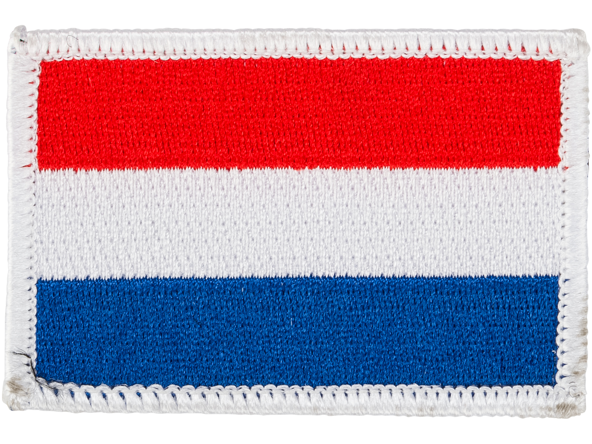 Matrix Country Flag Series Embroidered Morale Patch (Country: Neatherlands)