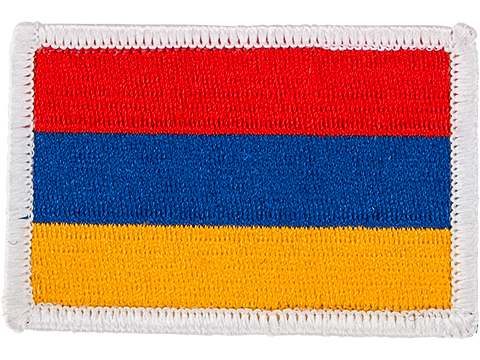 Matrix Country Flag Series Embroidered Morale Patch (Country: Armenia)