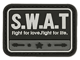 S.W.A.T Fight for Love. Fight for Life PVC Morale Patch