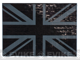 Matrix Reflective UK Flag Patch (Color: Black)