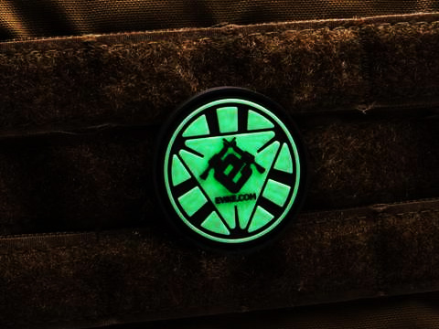 Evike.com Glow in the Dark Arc Reactor PVC Patch