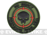 PVC IFF Hook and Loop Morale Patch - No Mercy Firepower From Hell