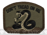 Mil-Spec Monkey Don't Tread Hook and Loop Patch (Color: Forest)