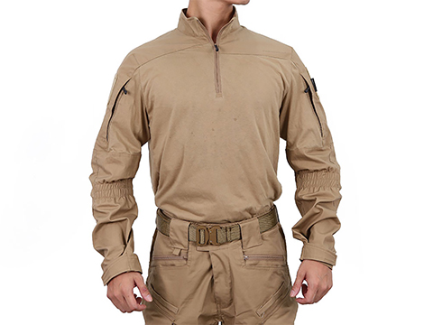 Pazaguila Frogman Combat Shirt (Color: Coyote Brown / XXL)