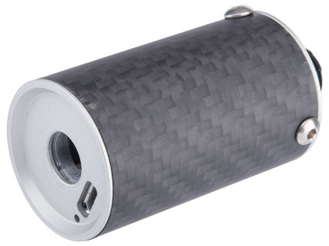 Peeteee Custom Nano Gen 1 Carbon Fiber Rechargeable Tracer Unit (Color: Silver)