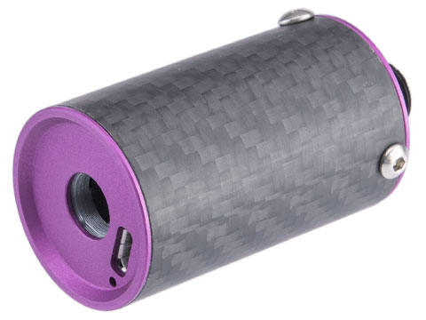 Peeteee Custom Nano Gen 1 Carbon Fiber Rechargeable Tracer Unit (Color: Purple)