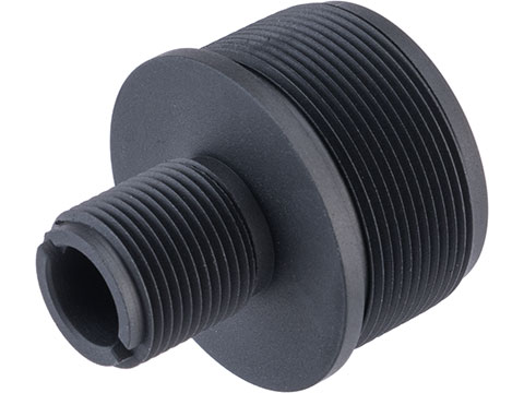 PDI Mock Suppressor Thread Adapter for VSR-10 Airsoft Sniper Rifles (Model: TM G-Spec)