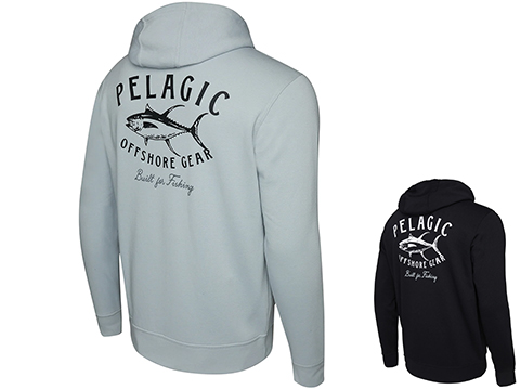 Pelagic Fishing Gear Tuna Trip Zip Fleece Hoodie 