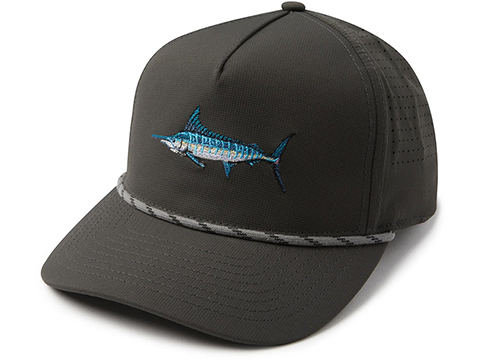 Pelagic Fishing Gear Upswell Marlin Mid Crown Snapback (Color: Graphite)