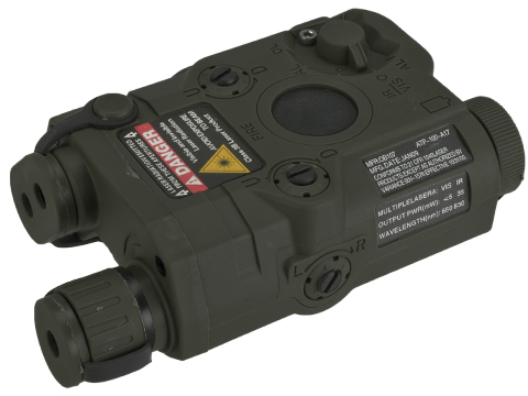 Avenger Airsoft Mock Modular AN / PEQ-15 Battery Case (Color: OD Green)