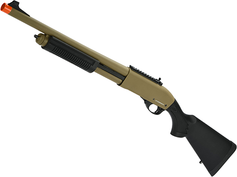 Matrix 3/6 Burst Firing Multi-Shot Gas Powered Airsoft Shotgun (Model: HD / Tan)