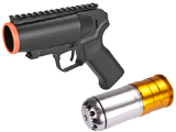 6mmProShop Airsoft Pocket Cannon Grenade Launcher Pistol (Package: Launcher + Evike.com 120rd Shell)