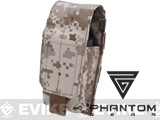 Black Owl Gear / Phantom MOLLE Ready Flashbang / Grenade Pouch (Color: Digital Desert)