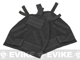 Black Owl Gear / Phantom Shoulder Guards for Interceptor OTV Body Armor / Vests (Color: Black / X-Large)