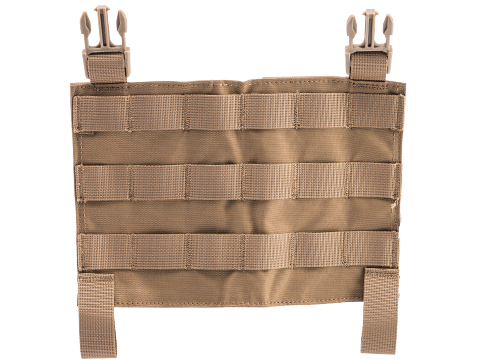 Phantom Gear MOLLE Front Flap Quick Detach Placard for Plate Carriers (Color: Coyote Brown)
