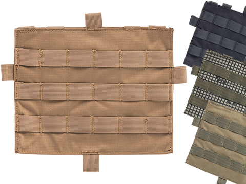 Phantom Gear MOLLE Rear Panel for Plate Carriers (Color: Coyote Brown)