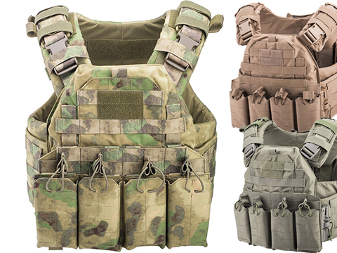 Phantom Gear Red Zaslon Plate Carrier w/ QD Buckle System 