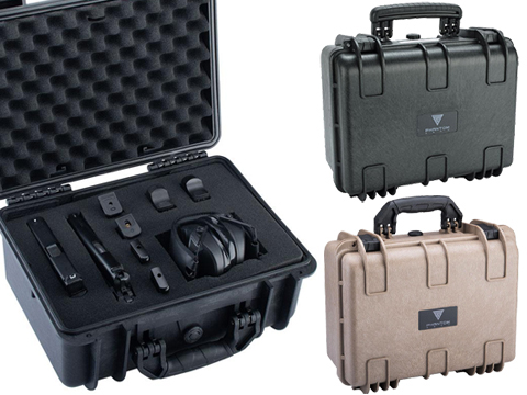 Tsunami Armory Series Waterproof IP67 High Impact Equipment Case w/ Customizable Grid Foam 