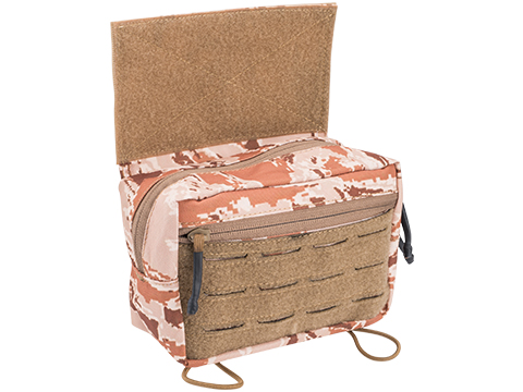Phantom Gear T-Bag Hook & Loop Lower Plate Carrier Pouch (Color: Desert Tiger Stripe)