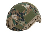 Emerson Tactical Helmet Cover for Bump Type Airsoft Helmets (Color: Digital Woodland)