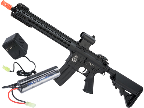 Cybergun / Colt Licensed M4A1 KeyMod Airsoft AEG (Model: 13 KeyMod / Add Battery + Charger)