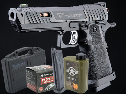 EMG TTI Licensed JW4 2011 Pit Viper Airsoft Training Pistol (Model: Standard / CO2 / Essentials Package)