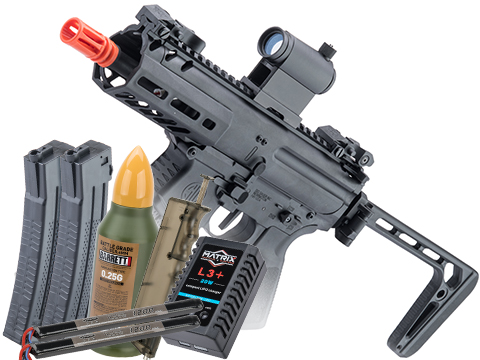 SIG Sauer ProForce Sportline MPX-K Airsoft AEG SMG (Package: Essentials Package)