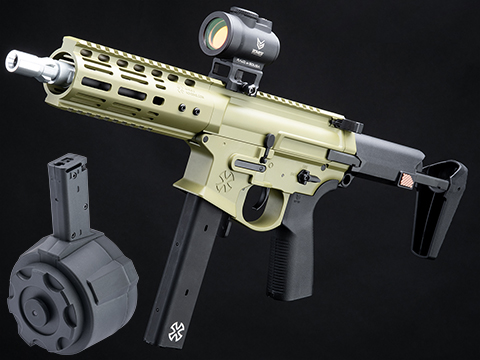 EMG Noveske Space Invader Gen4 Pistol Caliber Carbine Training Weapon (Color: Bazooka Green / 8.5 / Black Thunderstorm Package)