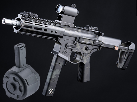 EMG Noveske Space Invader Gen4 Pistol Caliber Carbine Training Weapon (Color: Multicam Black / 8.5 / Black Thunderstorm Package)
