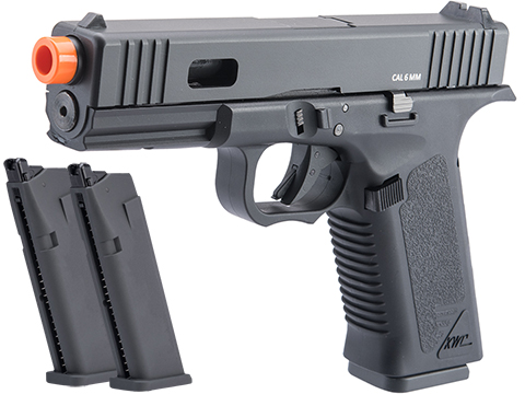 KWC War Machine Full Metal CO2 Powered Blowback Airsoft GBB Pistol (Model: CO2 / Reload Package)