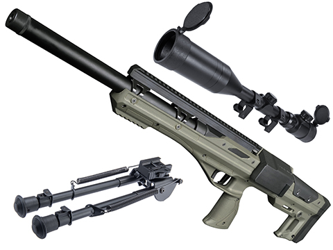 EMG x ICS CXP-TOMAHAWK Bolt Action Sniper Rifles (Color: OD Green / The Hunter's Package)