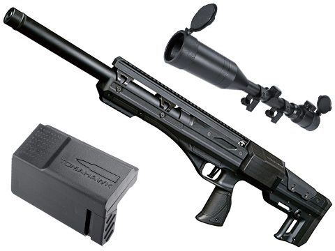 EMG x ICS CXP-TOMAHAWK Bolt Action Sniper Rifles (Color: Black / The Marksman's Package)