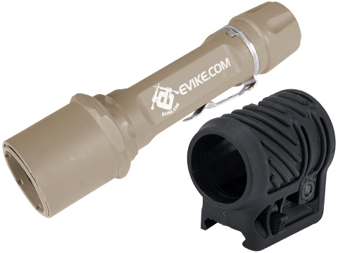 G&P / Evike.com G2 LED 170 Lumen Tactical Personal / Weapon Light (Package: Sand Light + 1 QD Weaver Mount)