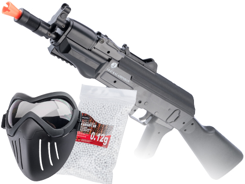 SoftAir Kalashnikov Licensed AK-47B Spring Powered Airsoft Rifle (Model: Starter Package)