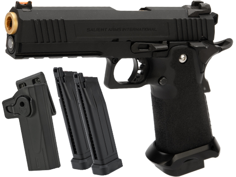 EMG / Salient Arms International RED Hi-Capa Training Weapon (Model: Aluminum Select Fire / Gas / Carry Package)