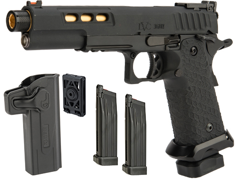 EMG / STI International DVC 3-GUN 2011 Airsoft Training Pistol (Model: Threaded Barrel / CO2 / Carry Package)