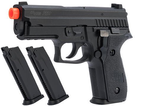 SIG Sauer ProForce P229 Airsoft GBB Pistol (Model: Green Gas / Reload Package)