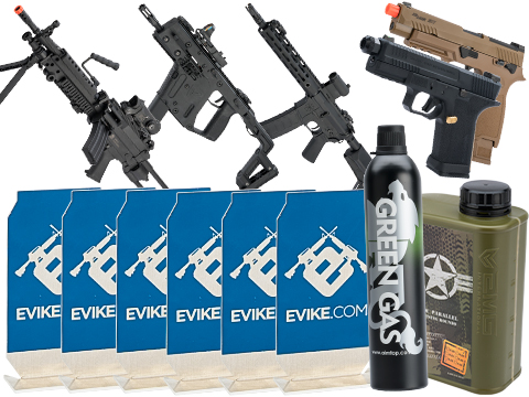 Evike.com Stay at Home Weapon Training / Target Shooting Airsoft Pack 