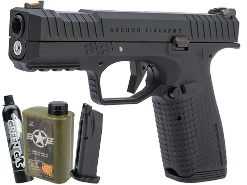 Archon Firearms Type B Airsoft Parallel Training Weapon by EMG (Model: Black / Reload Package)