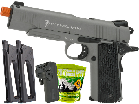 Elite Force 1911 Tac Airsoft Pistol CO2 Blowback - Legacy Edition - Bl – PB  Sports LLC