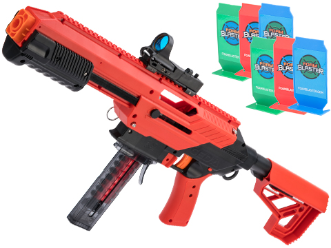 Jet Blaster CEDA Foam Blaster Dart Gun (Model: Model S / Red / Target Package)