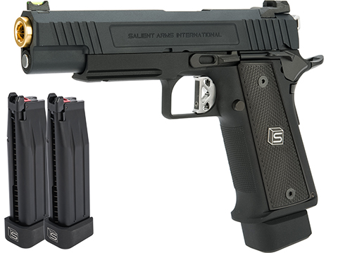 EMG / Salient Arms International 2011 DS 5.1 Airsoft Training Weapon (Color: Black / CO2 / Reload Package)