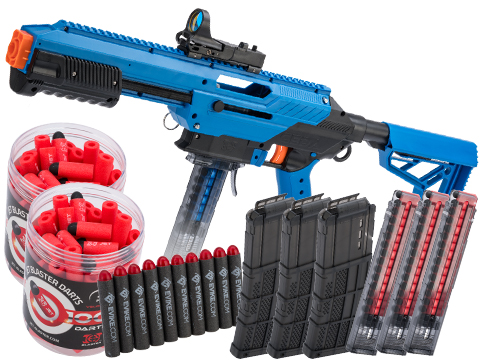 Jet Blaster CEDA Foam Blaster Dart Gun (Model: Omni / Blue / Tactical Package)